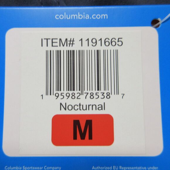 COLUMBIA Marina Bay Nocturnal Blue Skort Sz M Pull On Omni Shade Skirt Short NWT - Picture 8 of 13